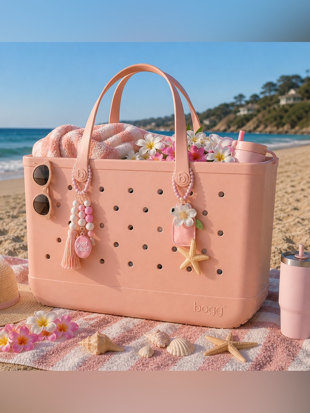 NWT Original BOGG Bag Peach Daiquiri ☀️🌴